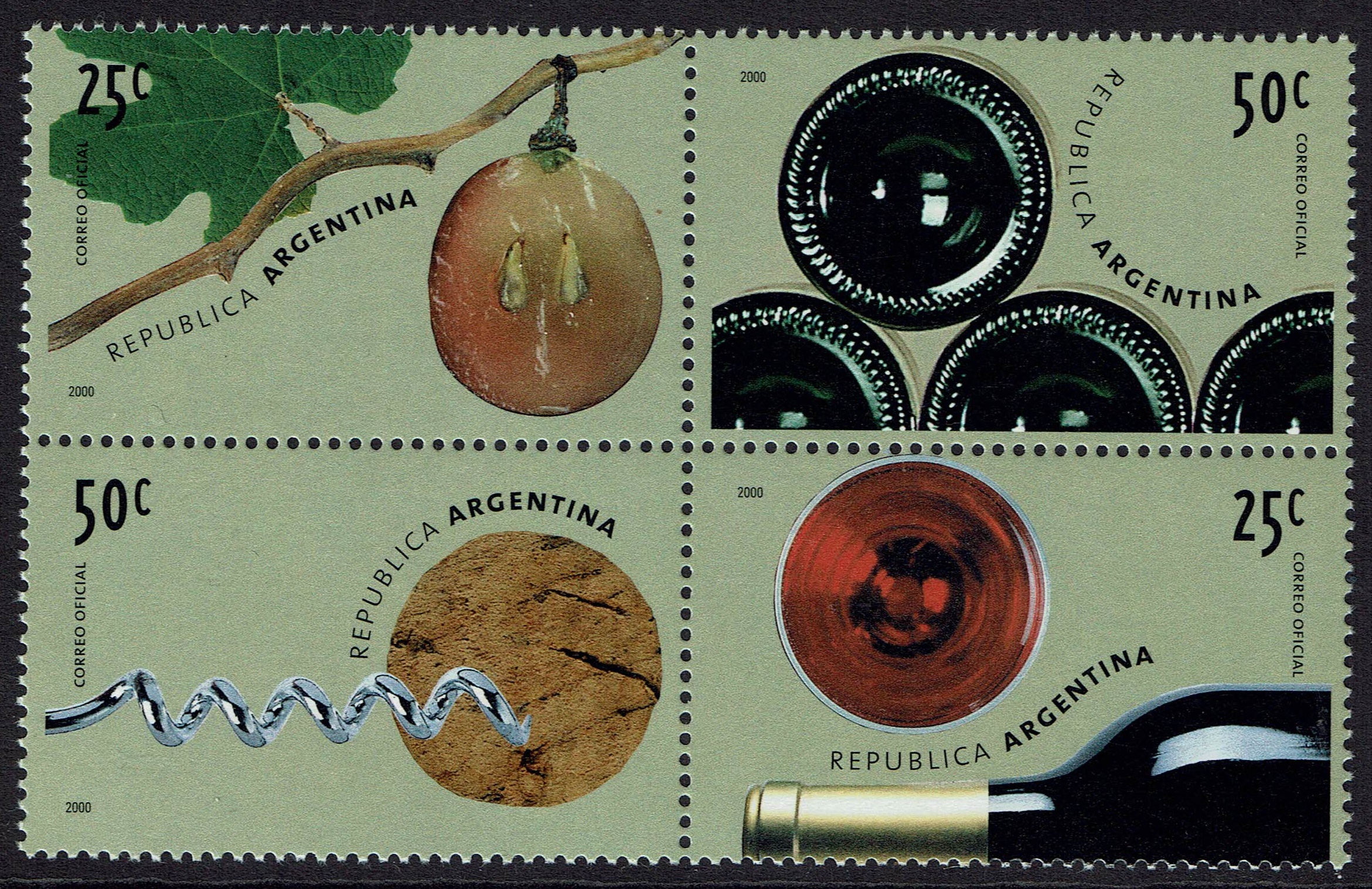 Argentina SG 2725-28